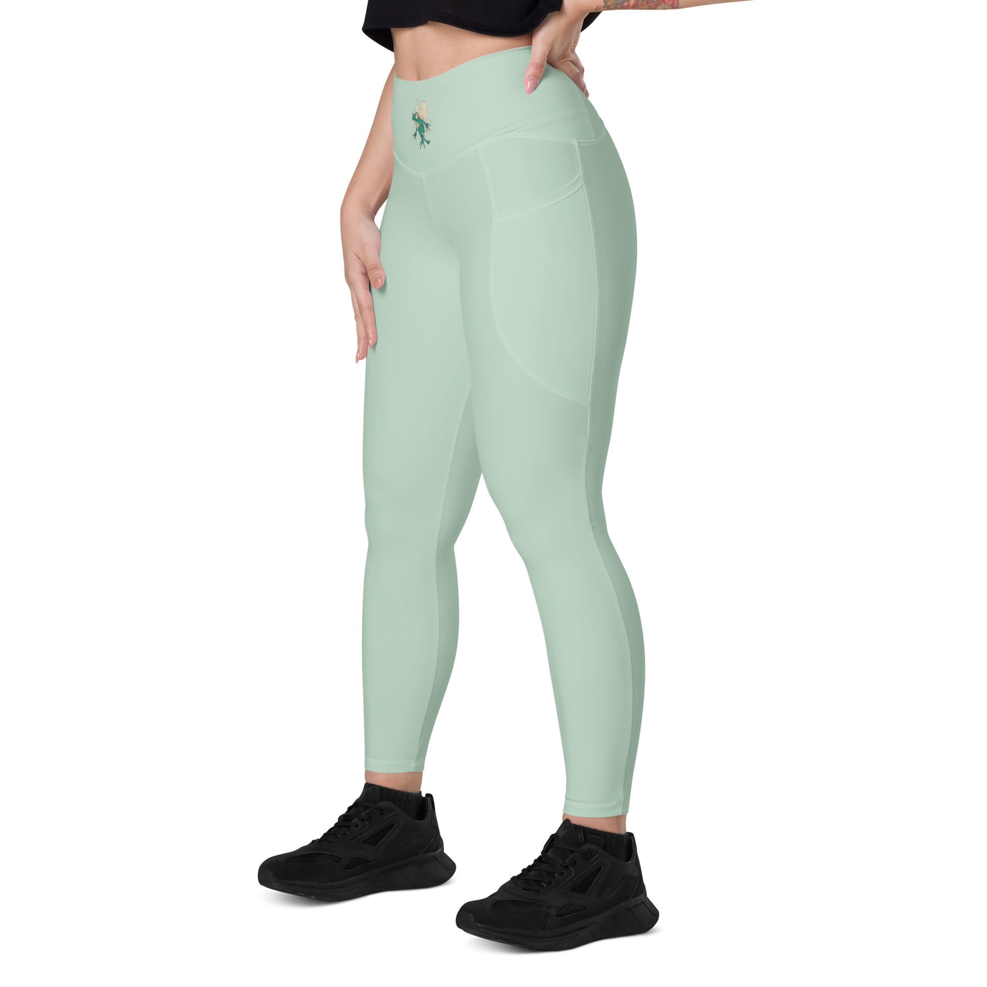 Fairy Frog Leggings with Pockets | All Sizes